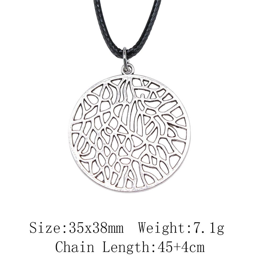 Valentine's Day Necklaces For Couples Leaf Flower Necklace Leather Chain 45cm Cheap Things Neck Pendants