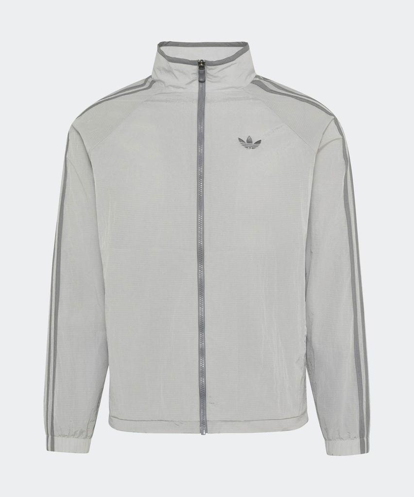 adidas 3-Stripe Wind Track Top - Grey / Kw7390