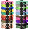20 PCS Puppy Collars for Litter,Puppy Collars for Small Puppies,Nylon Breakaway ID Collar Whelping Litter Collars(S)
