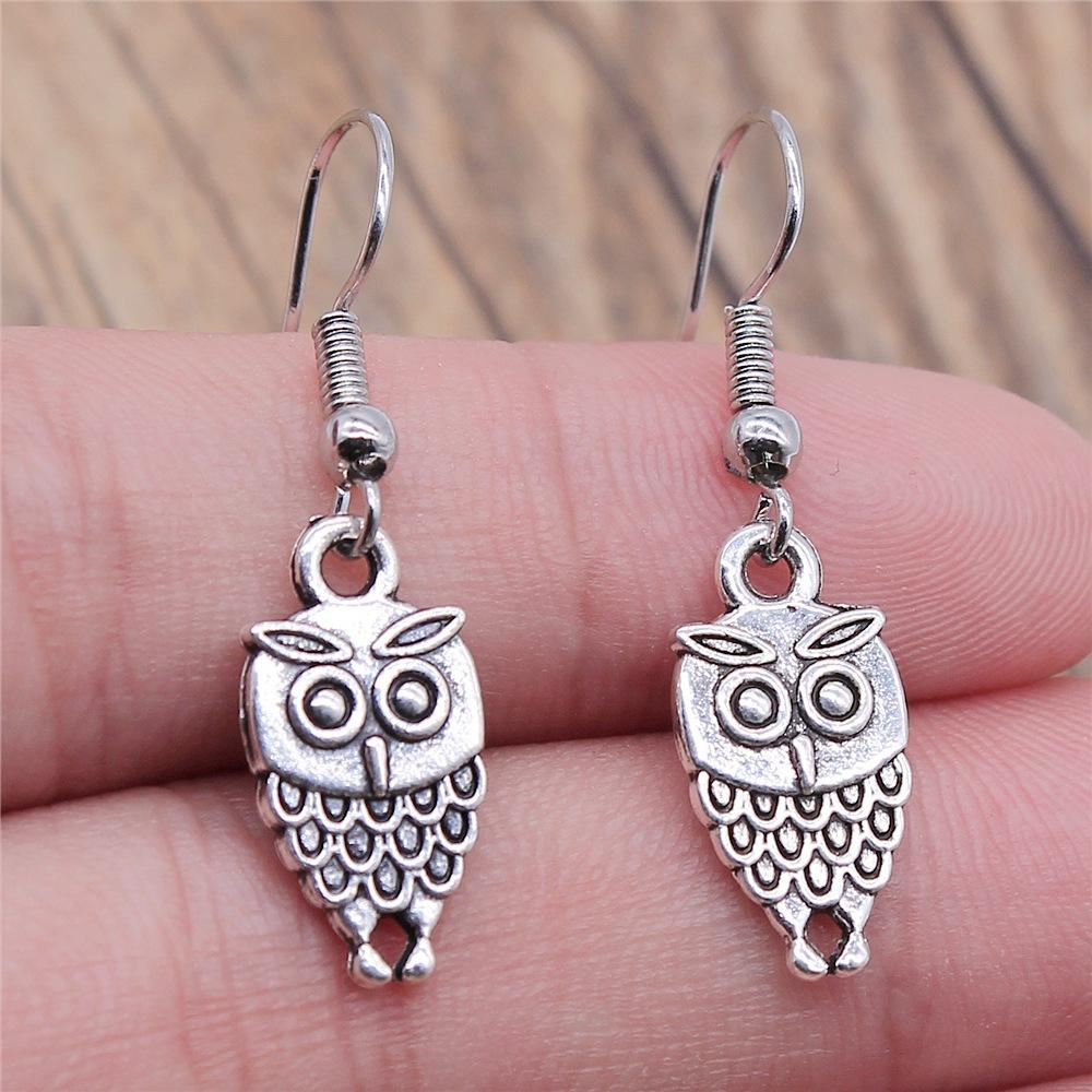 53 Styles Bird Earrings For Women Vintage Owl Dove Peacock Phoenix Swallow Feather Hummingbird Flamingo Parrot Earrings
