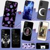 Witches Cat Moon Cover For Xiaomi Redmi Note 14 13 11 9 10 12 Pro 9S 10S 11S 12S Redmi 14C 10C 12C 13C Case