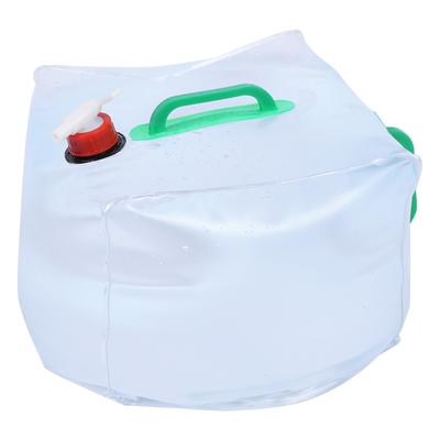 PVC Portable Water Carrier Bag Foldable Emergency Water Bag For Outdoors (20L)