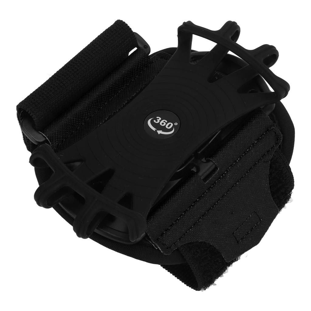 Phone Holder Armband Wrist Case 180 Rotation Detachable Wristband Case for 6.6in Phones