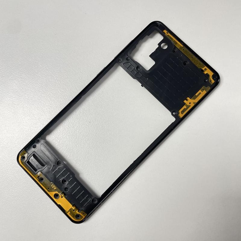 BANERYPAK Parts For Samsung A31 A51 A71 Middle Frame Housing Bezel Holder With Button Replacement Repair Parts