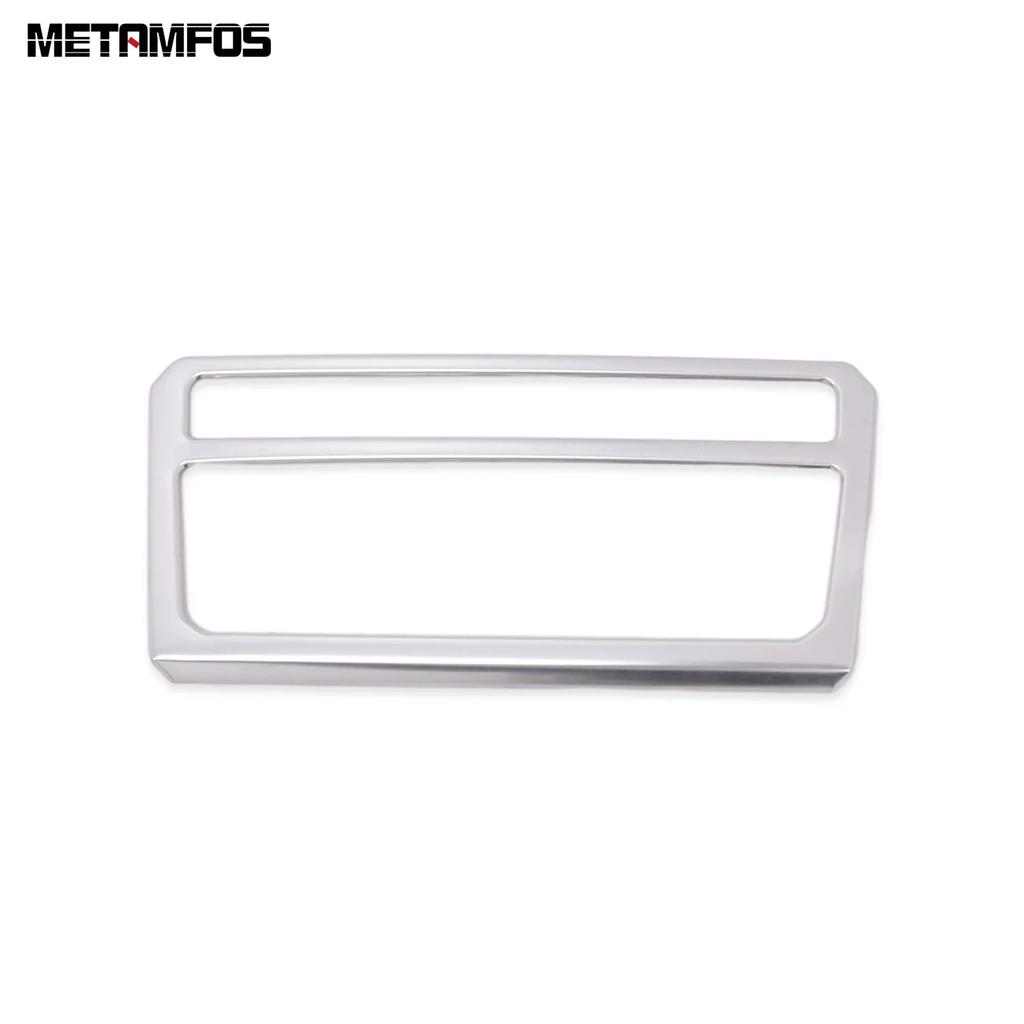 For VW Volkswagen T-cross Tcross - 2024 Air Condition Switch Button Panel Cover Trim Carbon Fiber Interior Accessories