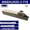 Portautensile per scanalatura tornio MGEHR2020-3-4: Taglio CNC ed Estensione per Scanalatura del Diametro Esterno