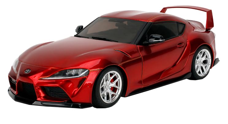 Kyosho Jada Toys PINK SLIP Series Toyota GR Supra Red Metallic Finished Model JADA36468 1/18