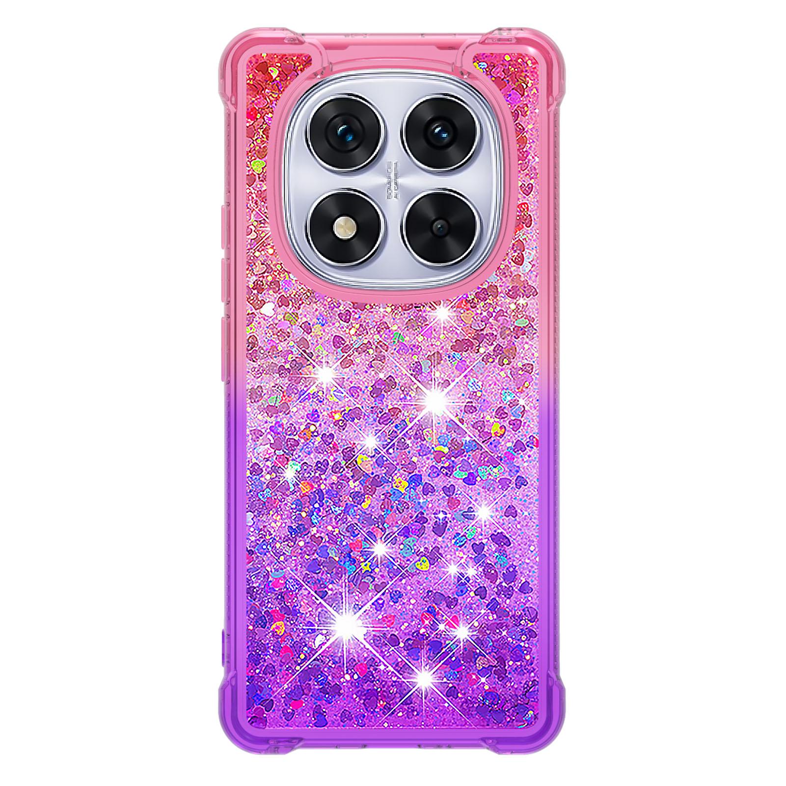 

Quicksand Case for Xiaomi Redmi Note 14 Pro Glitter Flash Gradient Case for Redmi Note14 Pro Plus 5G Phone Cover Fundas Coque Redmi Note14Pro Plus