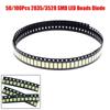 2835 3528 3V 350mA Cool White Light Repair Led TV LCD Backlight Strip
