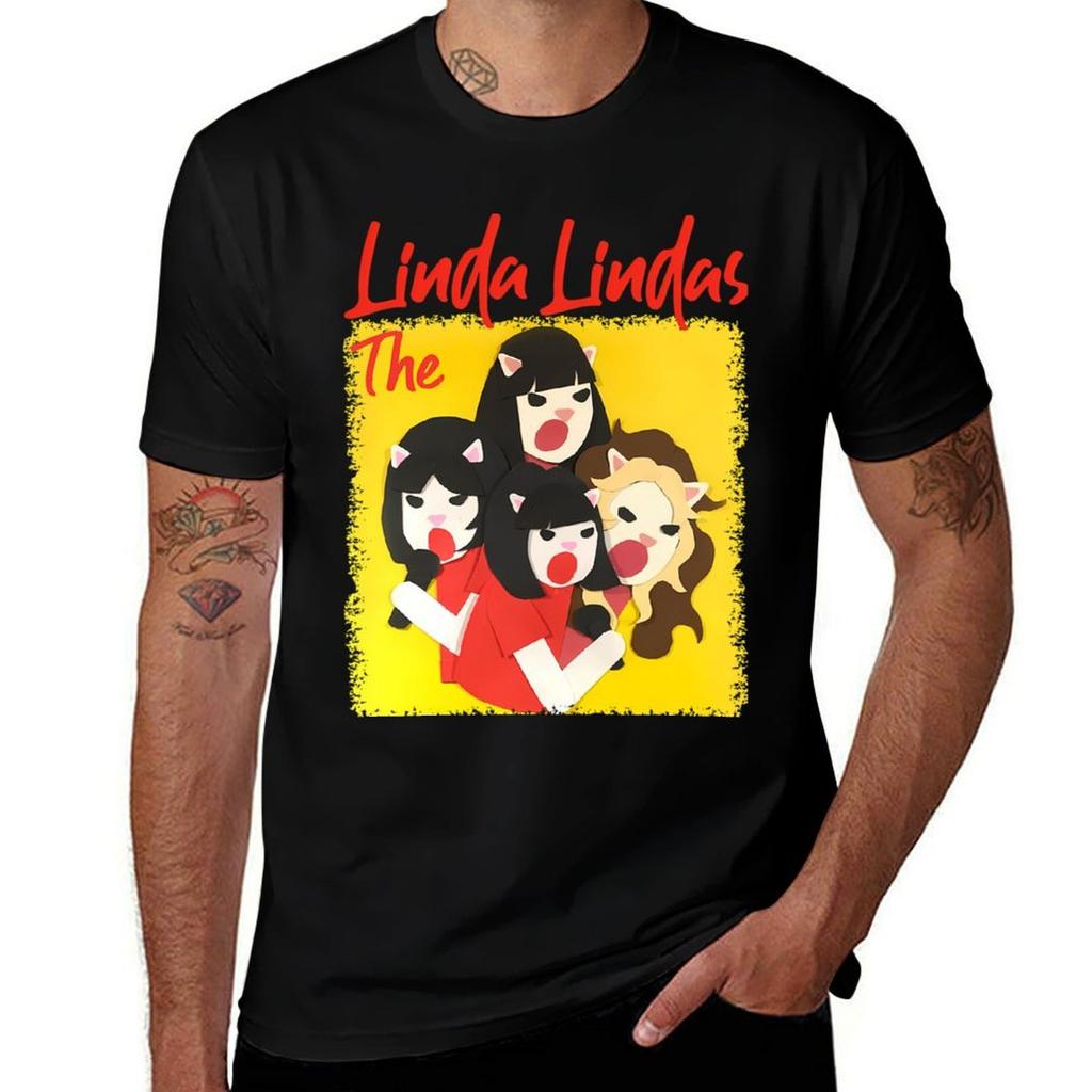 The Linda Lindas Artwork Tshirt Big And Tall Loose Fit Tshirt