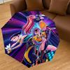 1PC Dance Battle Umbrella-8-Rib Reinforced, Automatic Open, Lightweight & Durable, Cute Fashion Accessory for Outdoor-K1285