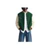 Zara Vintage Patchwork Pilot Long Sleeve Jacket Men jackets Green 3833404-500
