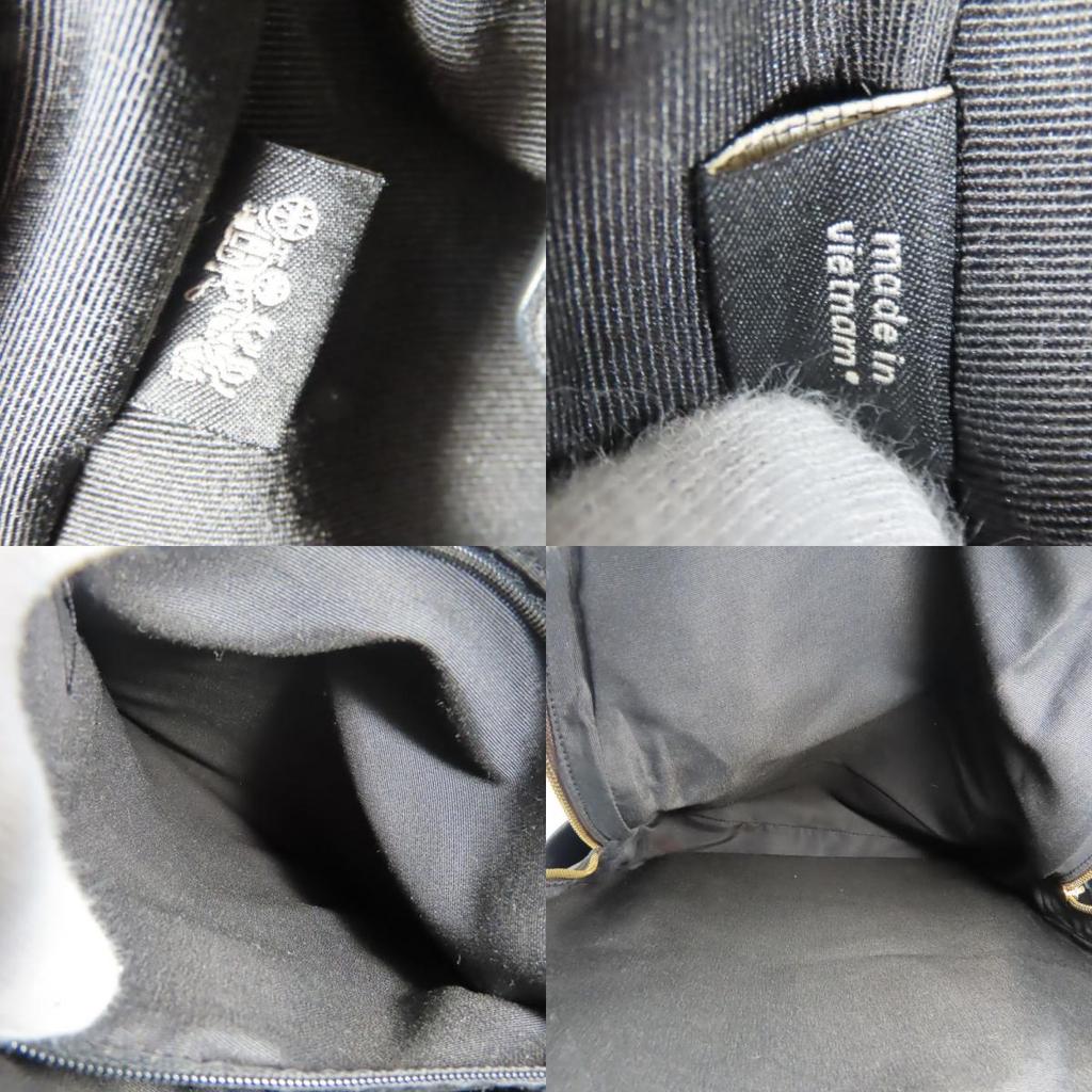 Used COACH Backpack Â· Daypack Signature 6495 PVC/leather Dark brown black Everyday use