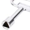 1Pc Universal Key Multifunction Wrench Metro Train Key Lock Elevator Cabinet Key