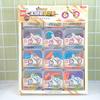 Plastics Assembled Balance Car Ornaments Radish Bike Balance Car Radish Mini Bike Assembled Professional