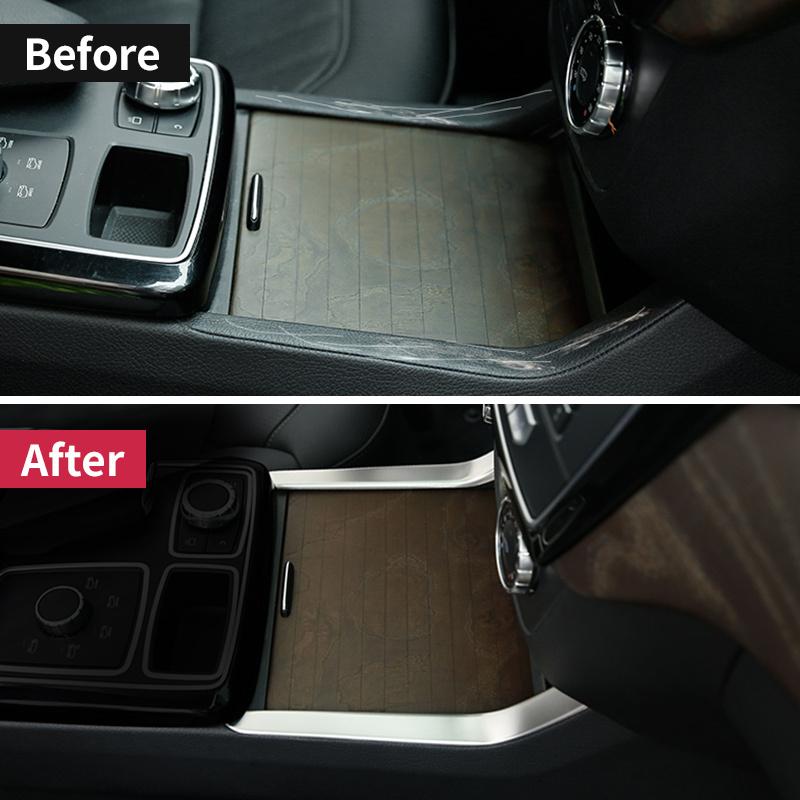 Car Center Console Trims frame For Mercedes Benz  ML320 350 2012 GLE W166 coupe c292 350d GL450 x166 GLS amg Accessories
