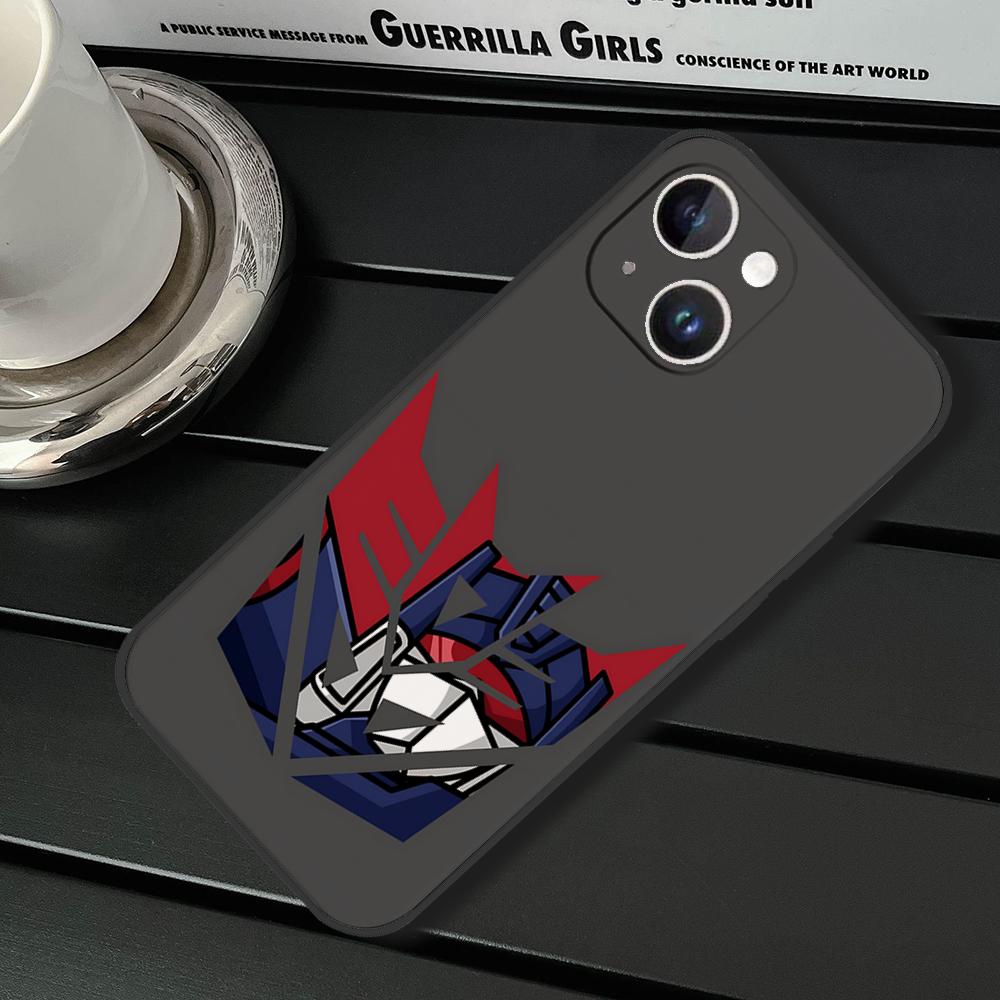 W-Transformersers Phone Case For Iphone 16 15 11 13 14 Pro Max 7 8 Plus X Xr Xs Max 12mini Black Shell Cover Case