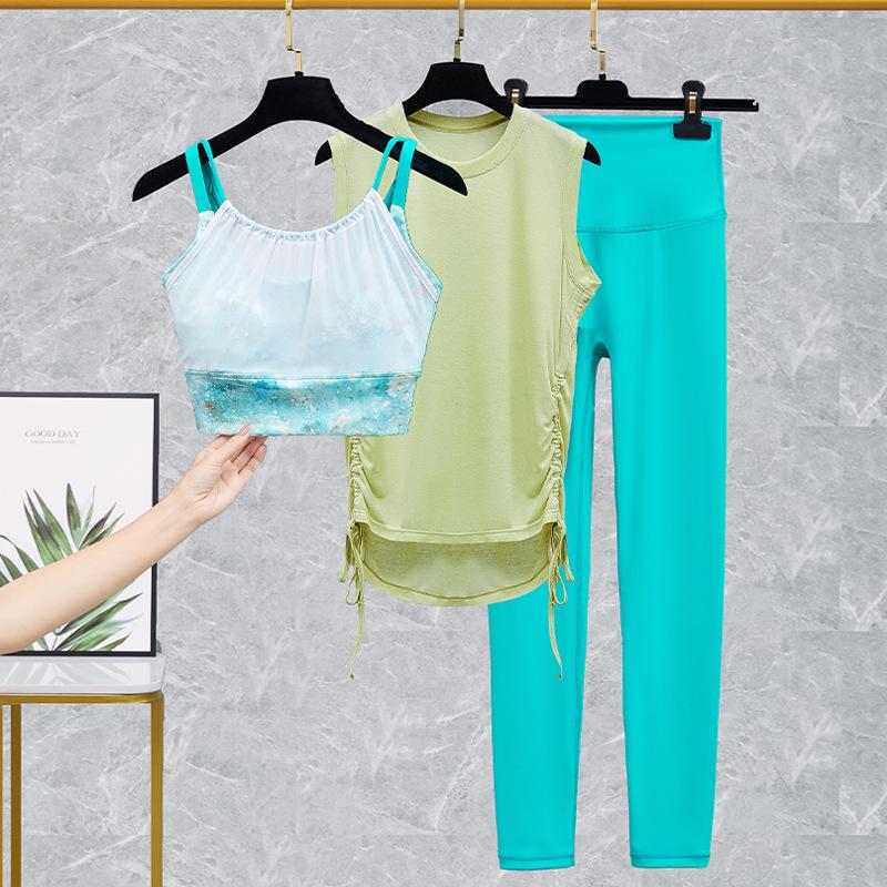 Women's High-Intensity Shockproof Sports Bra & Yoga Vest Set