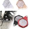 Motorcycle Tax Disc Multicolor Plate Holder Metal Card Hanger Label Holders Scooters Bikes Replacement Parts Beige