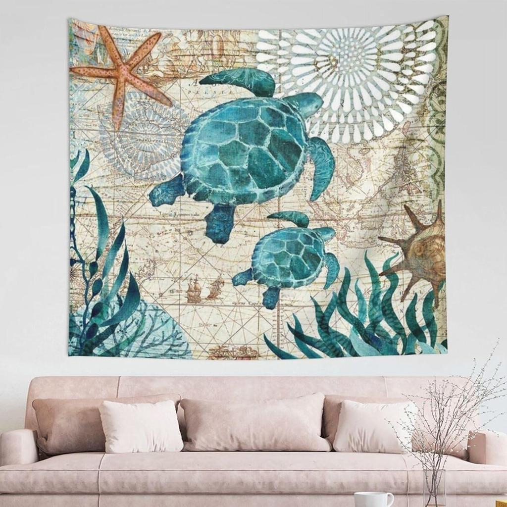 Tapestry wall of Bokoimiao sea turtles