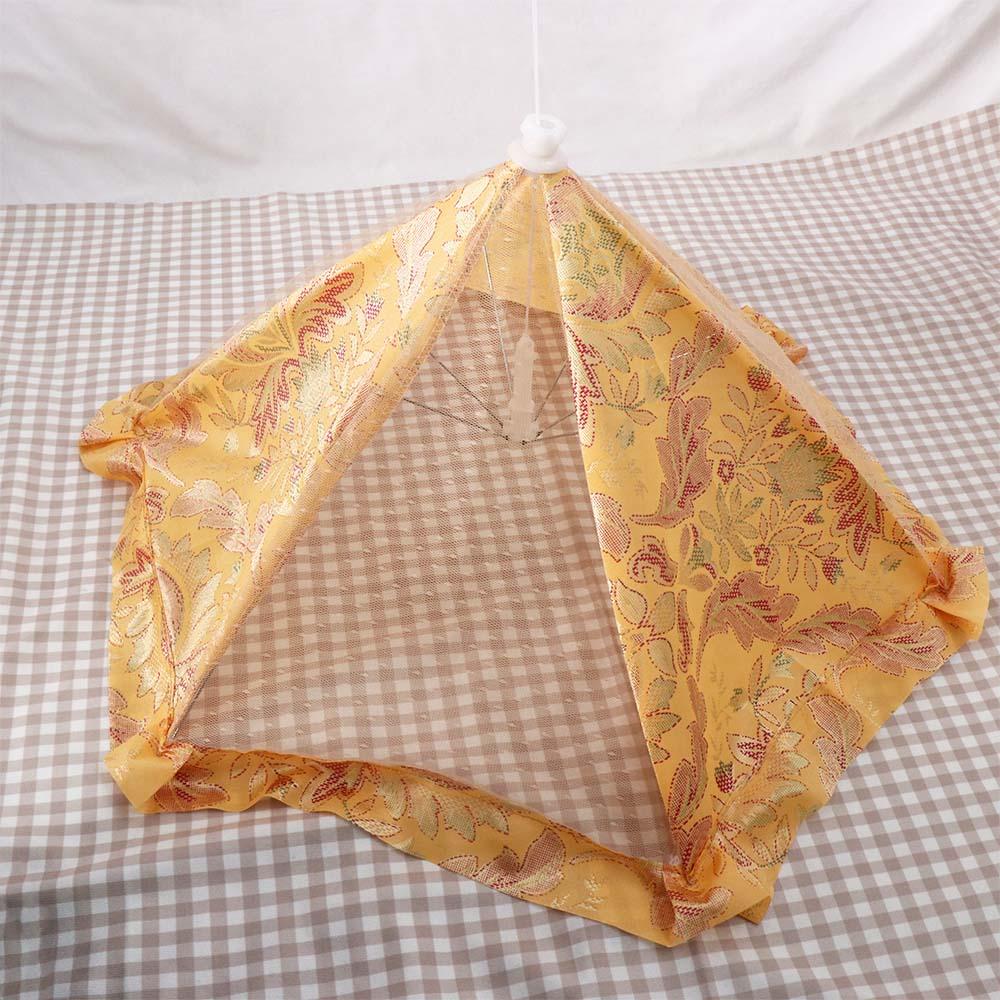 Tienda de campaña para platos, tela de encaje, red antimosquitos, tapa para alimentos, cubierta para mesa, utensilios de cocina