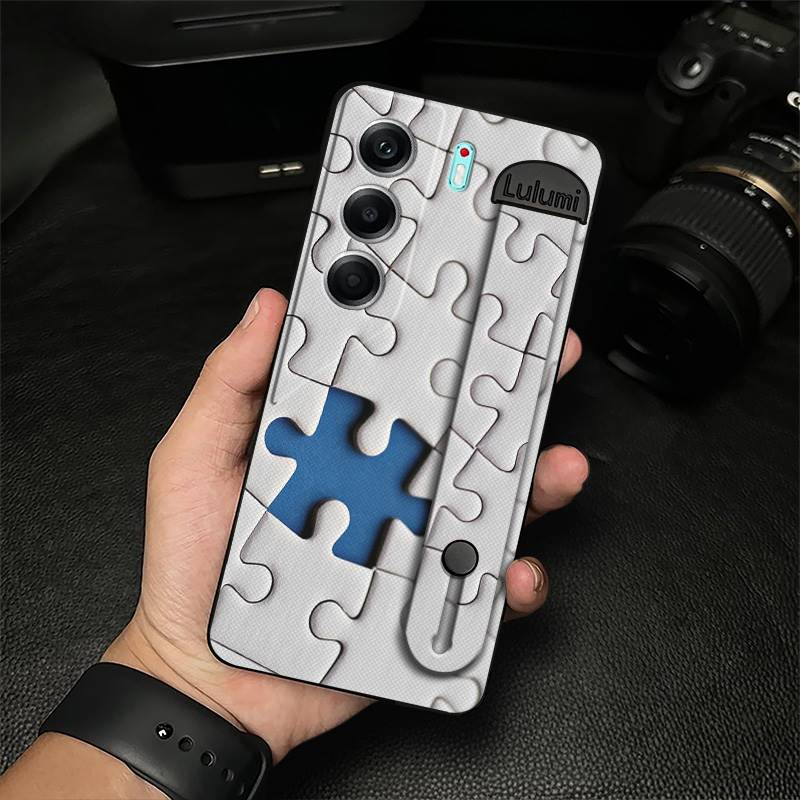 Anti-dust Nature Phone Case For Tecno Camon40 Pro 5G/CM7 Plain color Personality Commerce Geometry Anti-knock Masculine