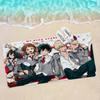 Anime M-My Hero Academia Microfiber Printed Beach Towel Mountain Climbing Yoga Beach Swimming Running Absorbent Soft Towel