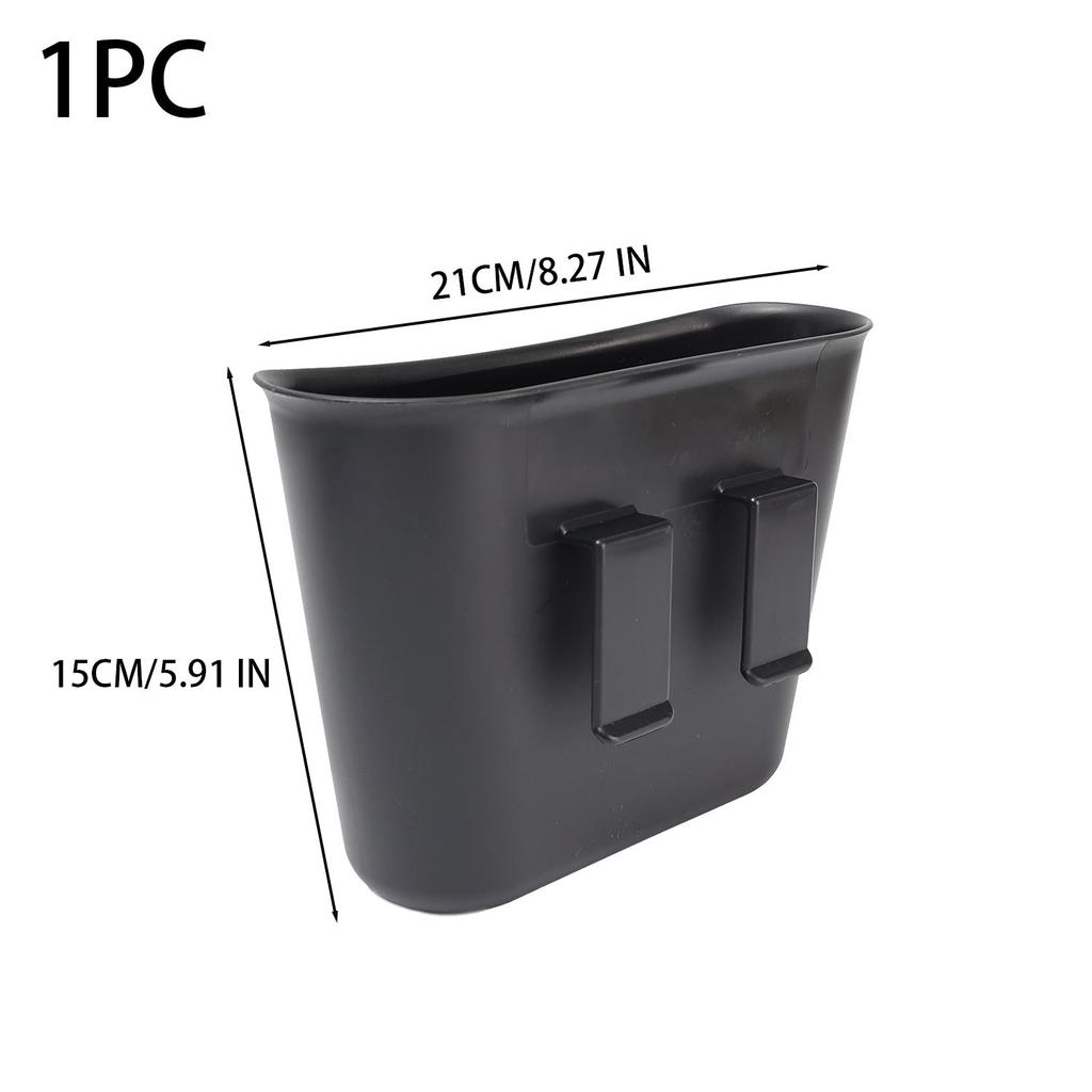 Small Car Trash Can Storage Organizer Auto Backseat Storage Box Hook Multifunctional Waterproof Hanging Car Trash Can