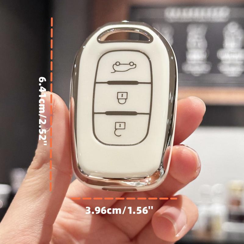 Carcasa TPU pentru chei de la distanta pentru Renault Kwid Simbol de trafic Dacia Sandero Logan Duster 2016 2017 2018 Husa Fob Shell