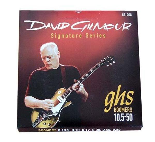 

GHS GBDGG David Gilmour Signature Red Set электрогитарные струны x 6 комплект 0105-50
