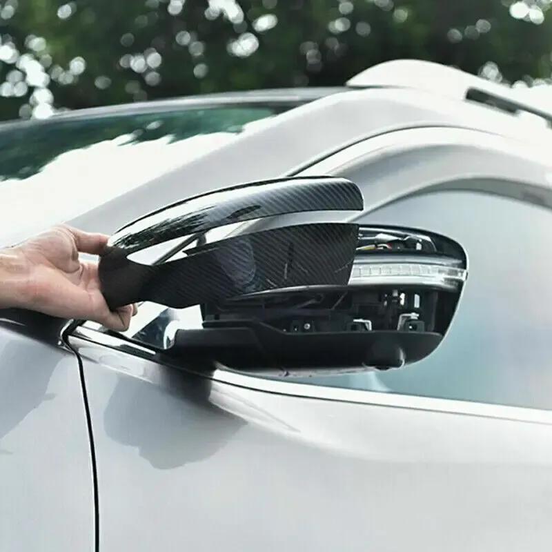 For Nissan Qashqai X-Trail Murano Rogue Pathfinder 2015- Rearview Side Mirror Cover Wing Cap Rear View Case Trim Sticker