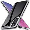 Soft Silicone Case for Samsung Galaxy S21 - Full Protection - Crystal Clear
