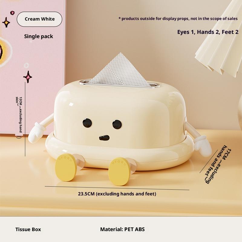 BathroomTissue box living room high-end light luxury desktop high-end art table decorationcreative highappearance paper box