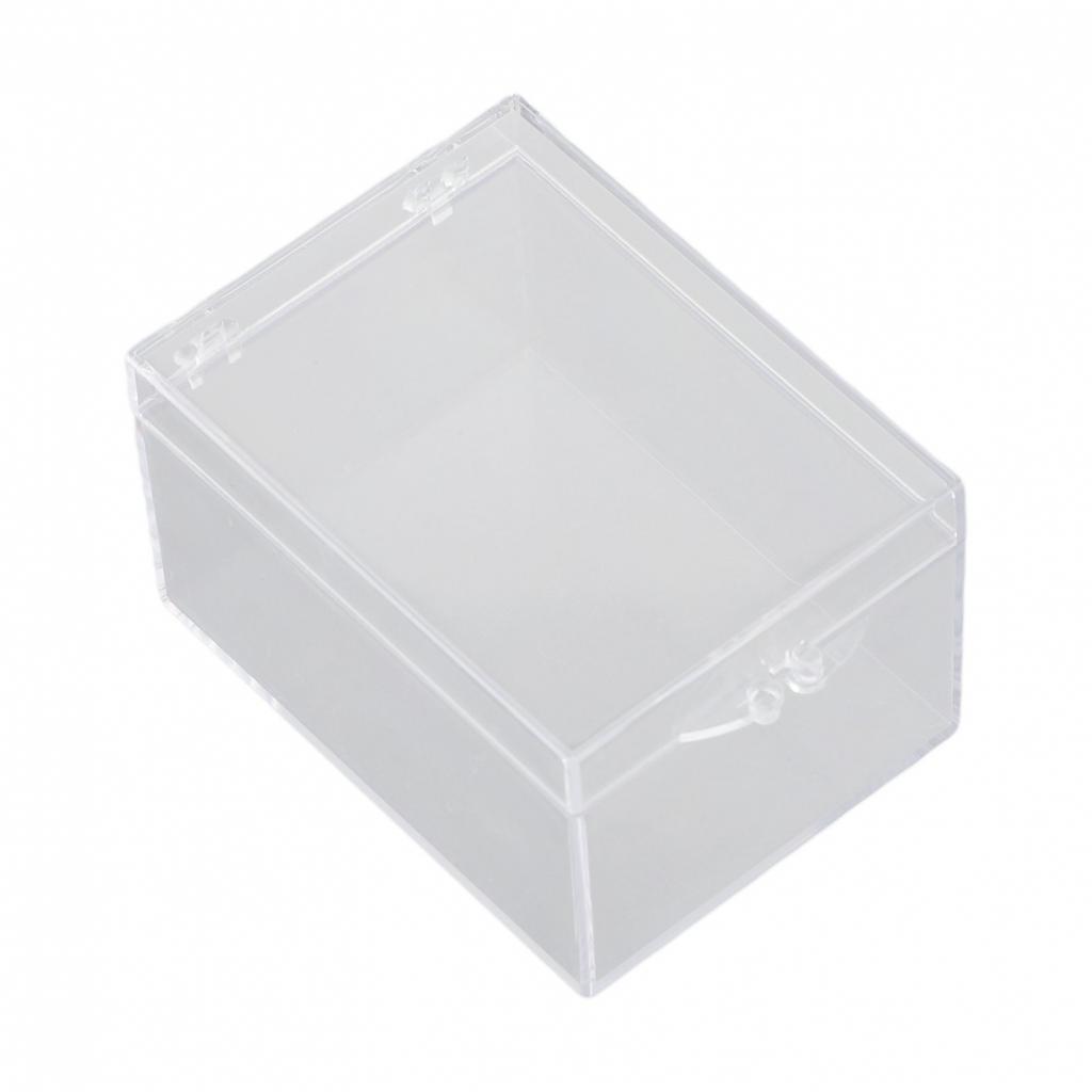 Desktop Storage Box for Insect Specimen Display Clear Plastic (65 characters)
