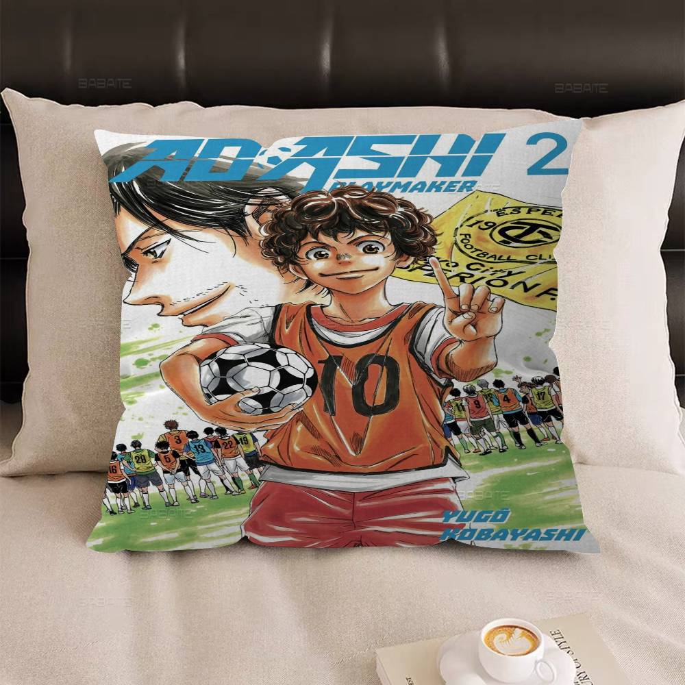 Ao Ashi Anime Cushion Cover Pillow Cover Decor Pillowcase Printed Cushion Case for Couch