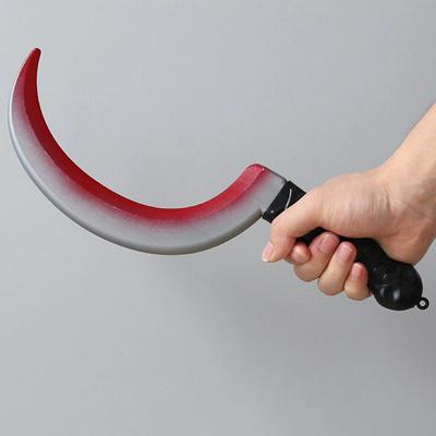 Halloween Decorations Halloween Bloody Weapons Plastic Simulation Props Realistic Fake Bloody Weapons Halloween Party Costume Accessories
