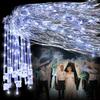 11-61Pcs Light Up Wedding Sparklers Wedding Wands Ribbon Streamers LED Silk Fairy Wands with Bells for Birthday Concert Raves