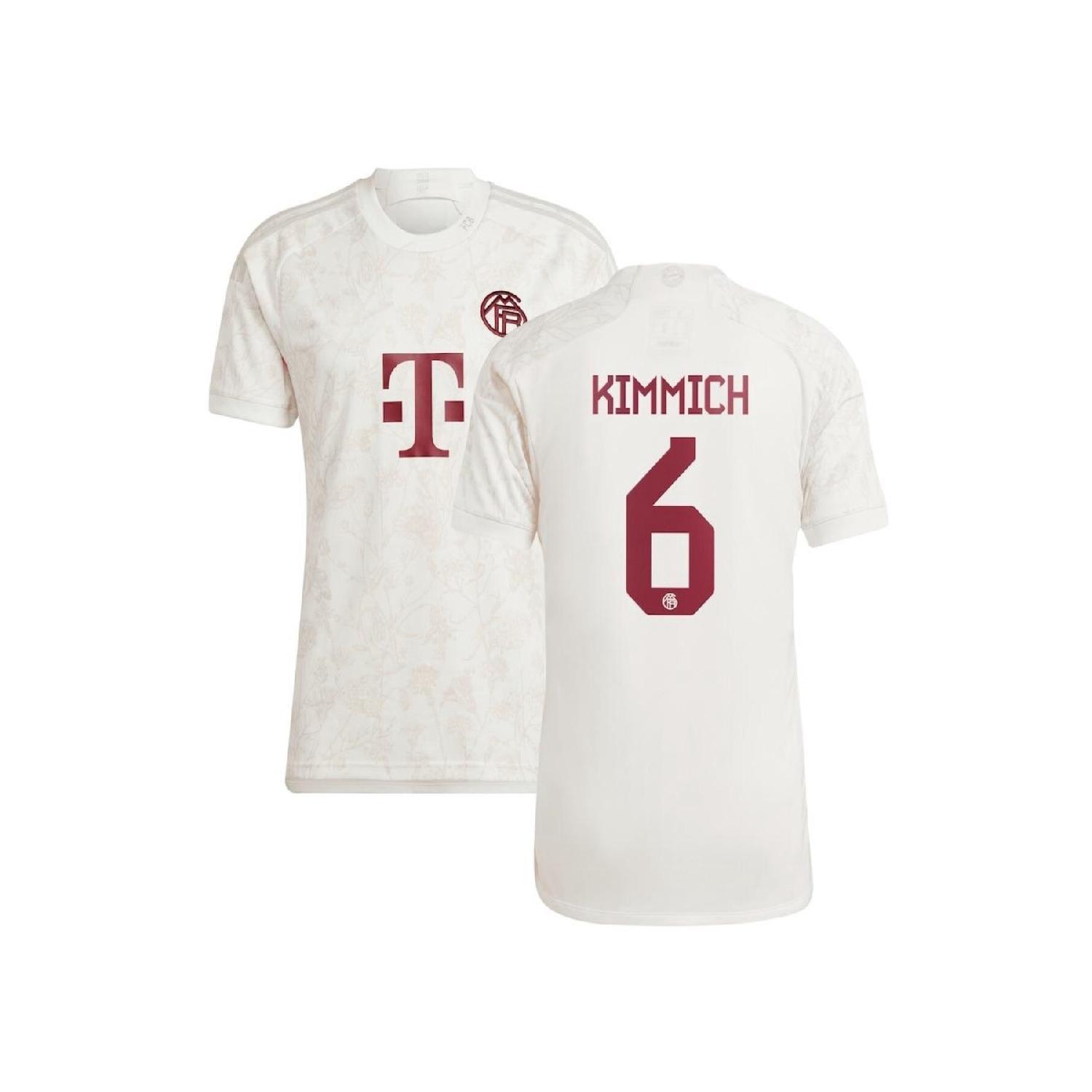 

Белая футбольная майка Баварии Мюнхен Киммих нового сезона 2023/24