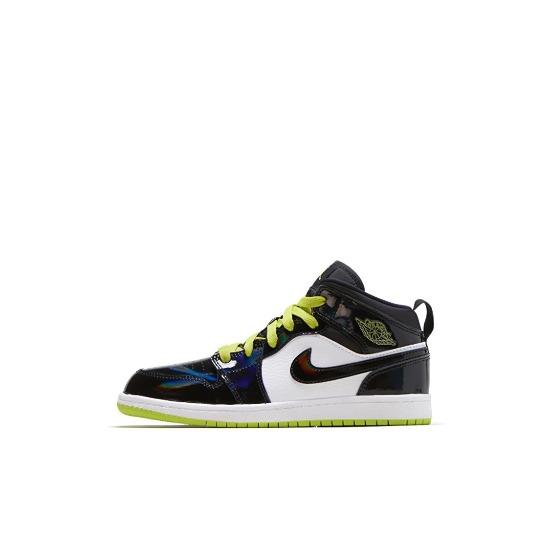 

Air Jordan 1 Mid PS Black Cyber BQ6932-003 EU 35 чёрный