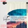2pcs, plane printing Minimalist Curtains black bear Durable 100% Polyester Fabric (without rod) Decorations Inside Perfect for