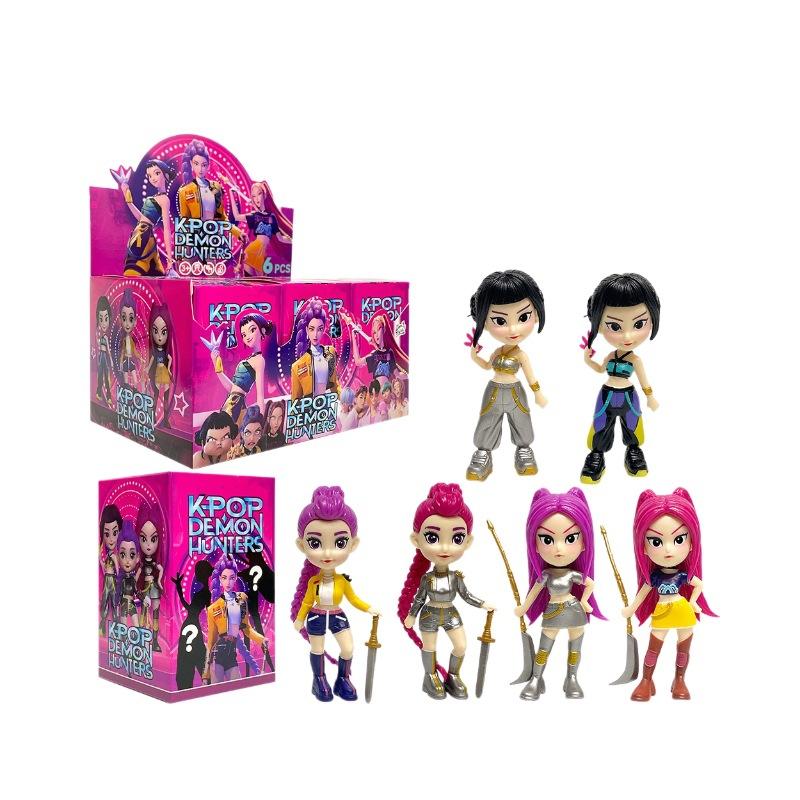 Neue Hexenjäger K-Pop Star Figurenserie Periphere Puppe Blind Box Set Modell Ornament