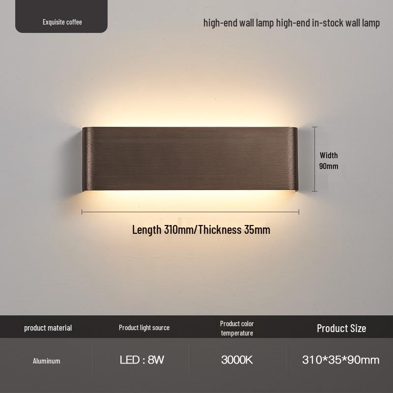 Nordic Minimalist Wall Sconce for Living Room & Bedroom