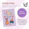 ADHD Cleaning Planner | Home Cleaning Schedule for Adults | Daily, Weekly, Monthly, Yearly Cleaning Checklist | Declutter, Organizing, Family | ADHD