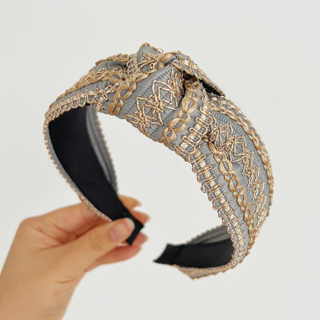 PROLY New Fashion Hairband For Women Vintage Headwear Striated Bohemia Headband Adult Hair Accessories