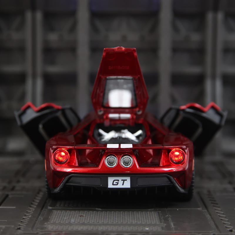 Cezhi CZ241182 GT Supercar Model Toy with Sound, Light & Pull-Back Action