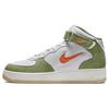 New Air Force 1 Mid Qs Jewel Oil Green DQ3505-100