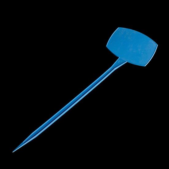 5 Pcs Plant Tags Reusable Plastic T Shape Plant Labels Plant Markers Inserted Cards for Flower Bed Garden Nursery Outdoor Gardening