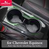 for Chevy Chevrolet Equinox 2019 2020 RS Premier Anti-Slip Shock-Absorbing Water Cup Holder Box Storage Car Accessories