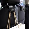 For Lexus Logo RX330 NX300H IS200 IS250 GX470 CT200H ES200 GS430 RX300 IS300H ABS Car Seat Back Hooks Hanging Holder Clips AEY1