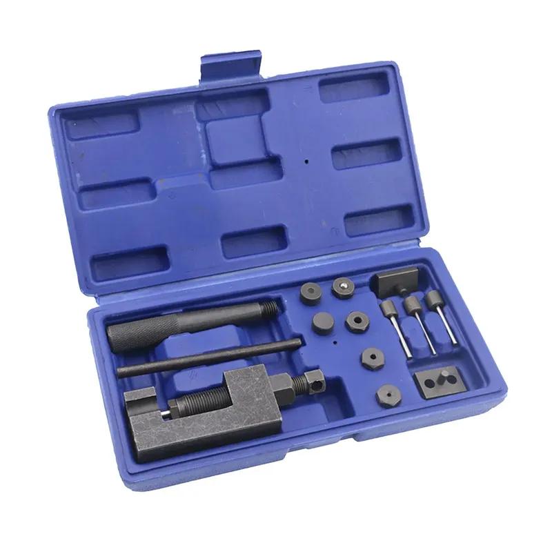 Motorcycle Chain Breaker Bike Chain Riveting Tool 6 Pins Cutter Riveter For 415/420/428/520/525/530/630